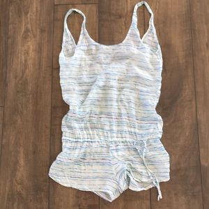 Mikoh silk beach romper
